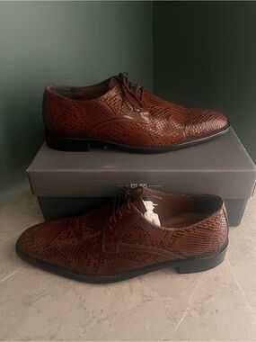 Stacy Adams Rinaldi Dress Plain Toe Lace Up Oxford Shoes